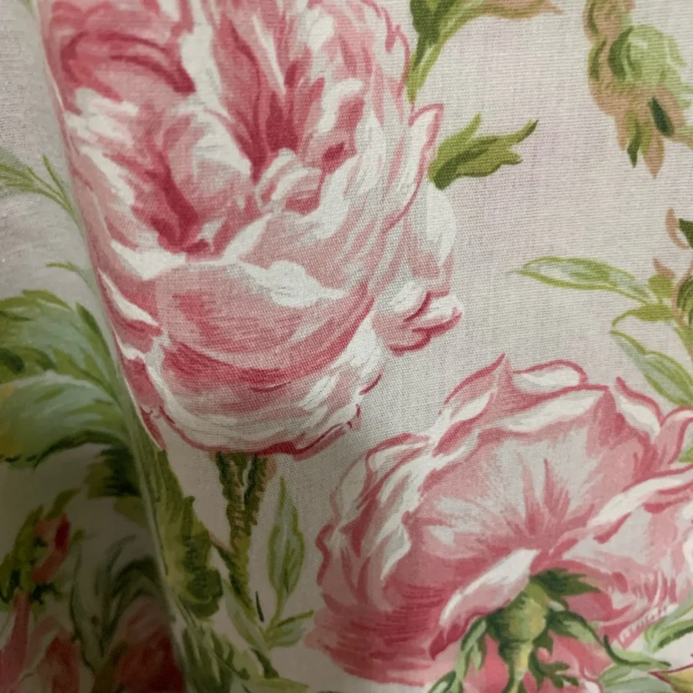 Vintage Floral Ruffled sham